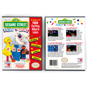 Sesame Street: 123 (Astro Grove and Ernie's Magic Shapes)